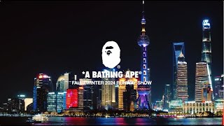 A BATHING APE® FALLWINTER 2024 RUNWAY SHOW [upl. by Lupee]