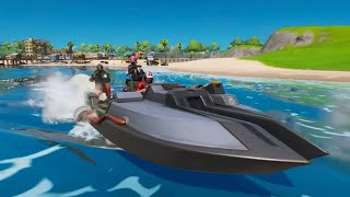 Lancha motora en lego fortnite [upl. by Yentrac458]