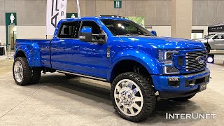 Platinum 2021 Ford F450 Super Duty 4x4 Custom Truck [upl. by Nahej]