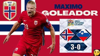 🚨¡INCREÍBLE ERLING HAALAND SE CONVIERTE EN EL MÁXIMO GOLEADOR DE NORUEGA🔥😱 [upl. by Eleanore615]