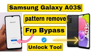 Samsung A03S Frp Bypass UnlockTool Android 1213 New Method✅ [upl. by Atteynad]