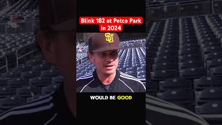 😍 Blink 182 at Petco Park 2024 Tom told us this would happen blink182 tomdelonge [upl. by Guillema]