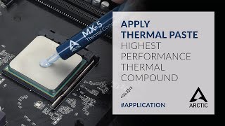 MX Thermal Paste How to Apply Thermal Paste [upl. by Landry]