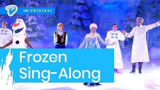 Frozen Singalong Disneyland Paris FULL SHOW Chantons La Reine des Neiges [upl. by Vil]