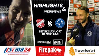 FSV Geesthacht 07  BFSV Atlantik 97 Bezirksliga Ost 10 Spieltag [upl. by Hgielyk]