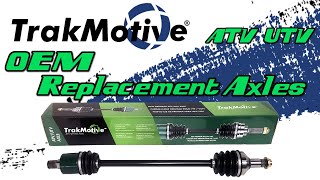 TrakMotive OEM Replacement Axles [upl. by Gensmer714]