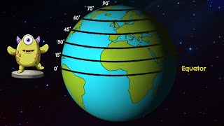 Latitude and Longitude  Using Coordinates to Find Places on a Map [upl. by Lakym275]