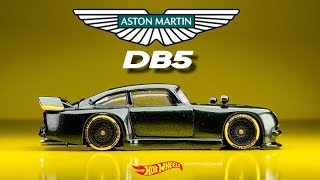 Aston Martin DB5 V10 Engine Hotwheels Custom [upl. by Eduino]