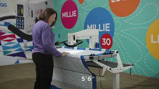 APQS Ellie longarm quilting machine with Halo table [upl. by Violet]