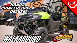 2024 Honda® Pioneer 7004 Deluxe Walkaround [upl. by Ahsinek818]