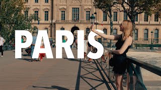 PalaisRoyal To Passerelle des Arts walk，HD stereo sound [upl. by Artapoelc195]