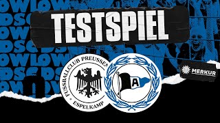 LIVE Testspiel  Preußen Espelkamp gegen Arminia Bielefeld [upl. by Ddart]