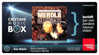 Mario Merola e Francesco Merola  Ave Maria LIVE [upl. by Hako]