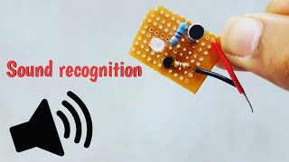 How to make small Sound recognition circuit With ExplainationBC 547 [upl. by Phelia]