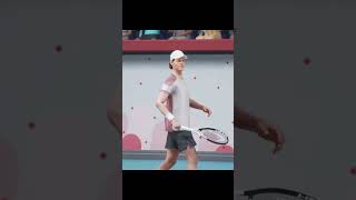 Berrettini Net Points ServeampVolley✌️ tennispoint tenniscourt tennistime gaming gameplay tennis [upl. by Grady]