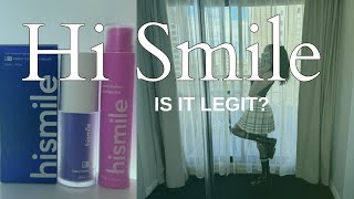 Is HiSmile Legit Colour corrector serum and toothpaste review [upl. by Gwendolyn]