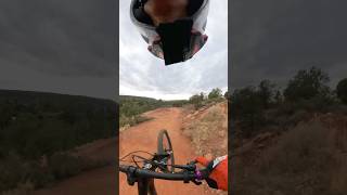 Dual slalom trail at Sedona bike parkbike mtb [upl. by Nikal]