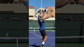 Matteo Berrettini Slow Motion Tennis Serve [upl. by Chane]