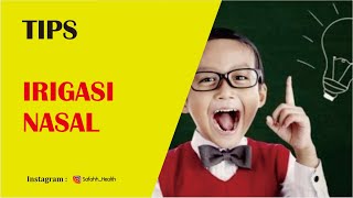 Tips Irigasi Nasal  Cuci Hidung [upl. by Aisayn]