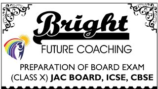 PREPARATION OF BOARD EXAM CLASS X JAC BOARD ICSE amp CBSE [upl. by Geilich]