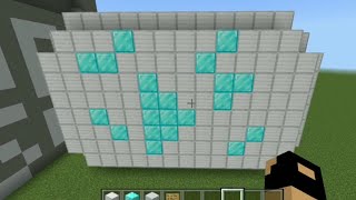 Video game minecraft  membuat diamond play button di minecraft JeksonGamevlog [upl. by Tuesday]