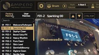 Hotone Ampero  Factory Presets [upl. by Pisarik23]
