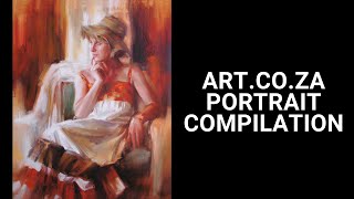 Artcoza Portrait Compilation [upl. by Llenoil]