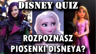 Disney Quiz Czy rozpoznasz piosenki z filmów Disneya [upl. by Ed]