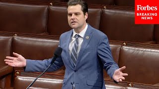 Matt Gaetz We Need To Abolish The ATF Before They Abolish Our Second Amendment Rights [upl. by Marley808]