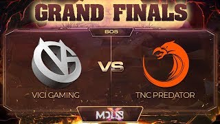 Vici Gaming vs TNC Predator Game 2  GRAND FINALS MDL Chengdu Major [upl. by Aixela]