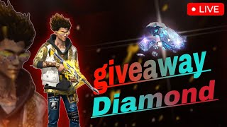 🔴LIVE STREAM SHORTS FREE FIRE GIVEAWAY DIAMOND REDEEM 80 KAliveshorts giveaway livefreefire [upl. by Maidel667]