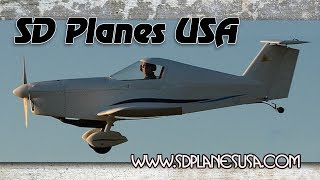 SD 1 MiniSport SD1 Mini Sport experimental aircraft from SD Planes USA AV16 [upl. by Relyt]