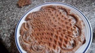 Mandel Schoko Waffeln [upl. by Macrae]