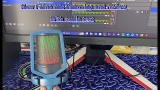 Fifine A6V gaming mic unboxing and review  Blue Boss G [upl. by Matusow]