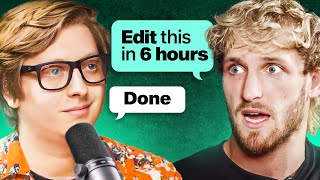 The Crazy Job of Being Logan Pauls Editor Hayden HillierSmith Interview [upl. by Terrijo]