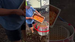 South Louisiana seafood boil seafood seafoodboil food louisiana cajun [upl. by Nytram]