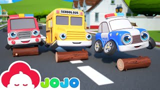 Wheels On The Bus Go To Town  Baby Songs  Baby JoJo Nursery Rhymes amp Kids Songs [upl. by Anawek487]