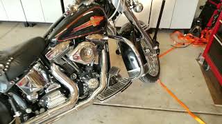 1992 Heritage Softail Classic  Quick Clip [upl. by Flem]