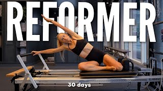 I Tried Models BEST Pilates workout for 30 days my glutes grew inches [upl. by Tuppeny]