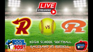 Raceland vs Russell Softball  KHSAA Softball  LIVE  Kool TV  32524 [upl. by Kate982]