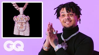 Smokepurpp Shows Off His Insane Jewelry Collection  GQ [upl. by Klein]