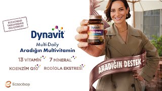 Sedef Avcının Multivitamin Tercihi ▶️ Eczacıbaşı Dynavit MultiDaily [upl. by Aicirtak408]