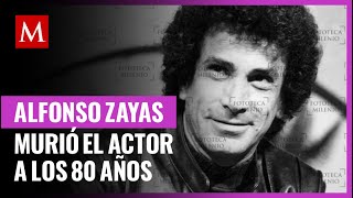 Murió Alfonso Zayas actor del cine de ficheras a los 80 años [upl. by Ahsinehs612]