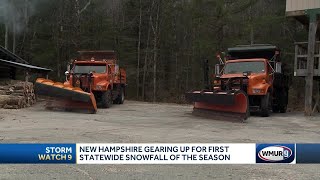 Plow crews ready for overnight snow [upl. by Menzies]