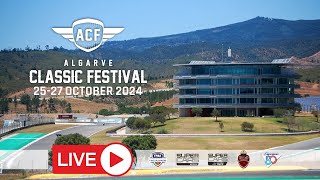 🔴LIVE Algarve Classic Festival  GT amp SPORTSCAR CUP GT PRE1966 [upl. by Yatnuahc]