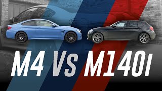 M4 CP vs M140i  M Power vs M Performance [upl. by Kendy]