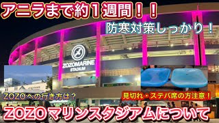 【櫻坂46】初めてZOZO行く方必見！会場のZOZOマリンスタジアムについての動画です [upl. by Rask]