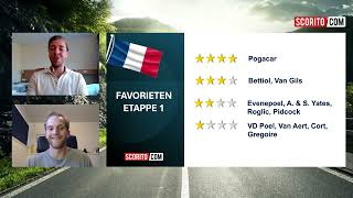 Scorito Daily Preview Tour de France  Etappe 1 [upl. by Nyliret]