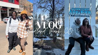 First Vlog Trip To Woodland Park Colorado 🏔️🥾⛷️ [upl. by Cohberg]