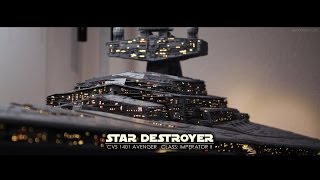 12256 IMPERIAL STAR DESTROYER Model  CVS 1401 AVENGER [upl. by Atikehs]